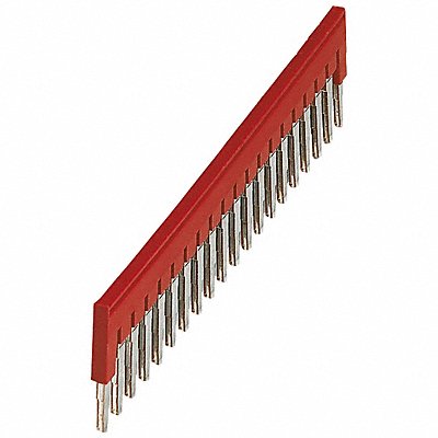 Plug-In Bridge Jumper Copper Plastic Red MPN:NSYTRAL420