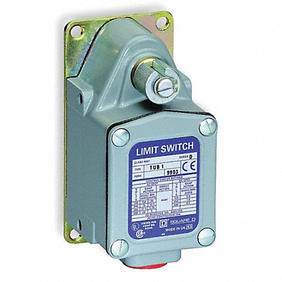 Limit Switch 600Vac 12Amp T +Options MPN:9007TUB4M12