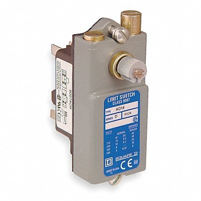 Limit Switch Body 1NO/1NC 15A @ 600VAC MPN:9007AO16