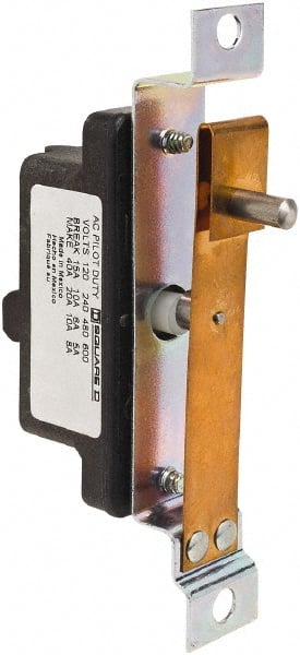 General Purpose Limit Switch: SPDT, NC, Rod Lever, Side MPN:9007AC1