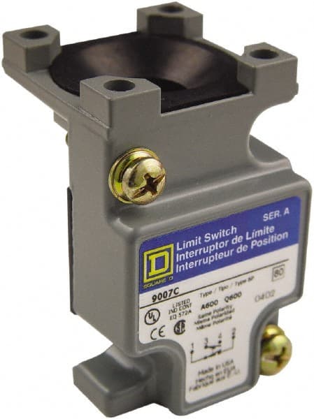 1.55 Inch Long, Metal Body, Limit Switch Standard Plug In Unit MPN:9007CO52B2