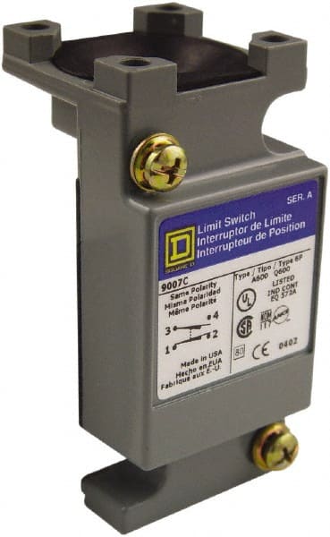 4.2 Inch Long, Zinc Body, Limit Switch Plug In Unit MPN:9007CO66