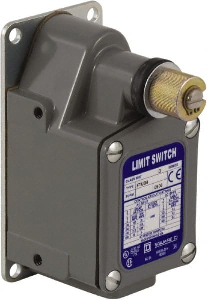 General Purpose Limit Switch: SPDT, Rotary Spring Return, Side MPN:9007FTUB1