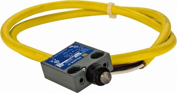 General Purpose Limit Switch: SPDT, NC, Booted Plunger, Top MPN:9007MS10S0100