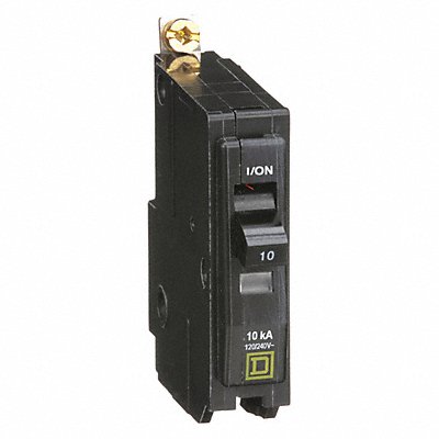 Circuit Breaker 10A Bolt On 120/240V 1P MPN:QOB110