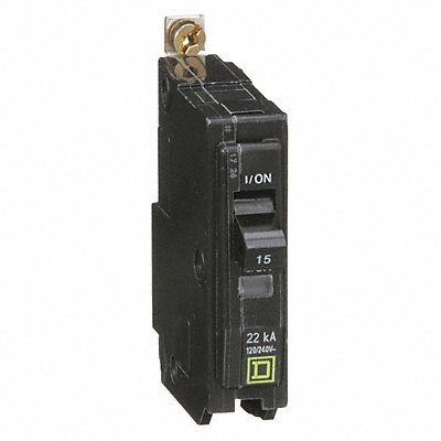 Circuit Breaker 15A Bolt On 120/240V 1P MPN:QOB115VH