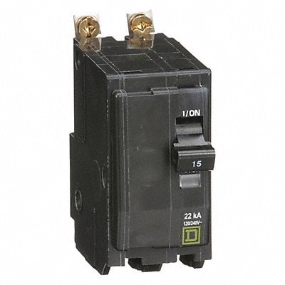 Circuit Breaker 15A Bolt On 120/240V 2P MPN:QOB215VH