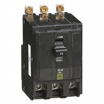 Circuit Breaker 50A Bolt On 120/240V 3P MPN:QOB350VH