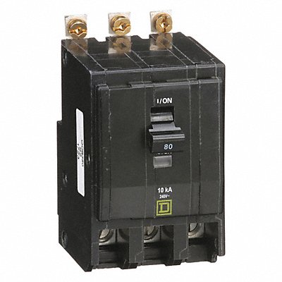 Circuit Breaker 80A Bolt On 120/240V 3P MPN:QOB380