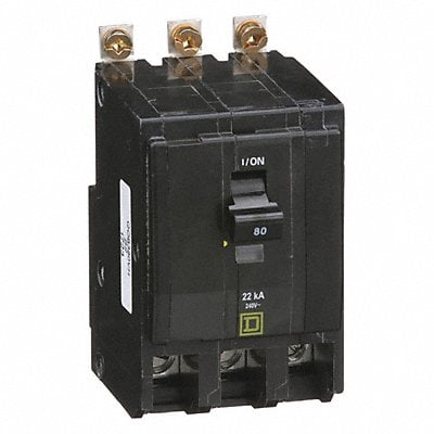 Circuit Breaker 80A Bolt On 120/240V 3P MPN:QOB380VH