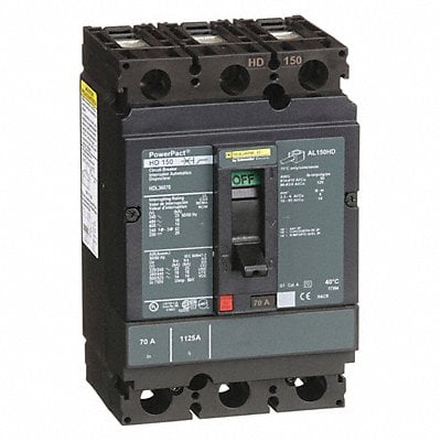 Circuit Breaker 70A 3P 600VAC HD MPN:HDL36070