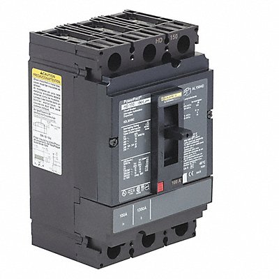 Molded Case Circuit Breaker 600V 100A MPN:HDL36100C