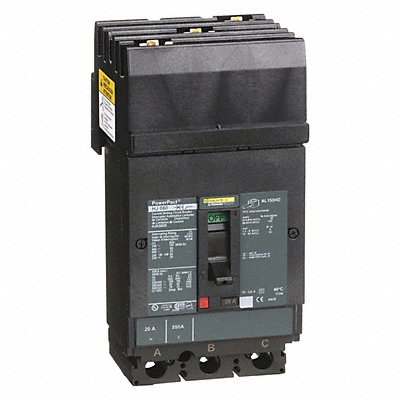 Molded Case Circuit Breaker 600V 20A MPN:HJA36020