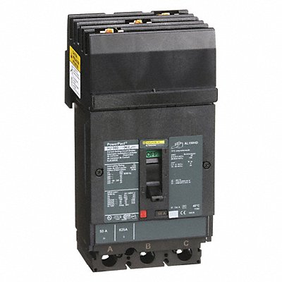 Molded Case Circuit Breaker 600V 50A MPN:HJA36050