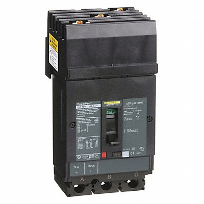 Molded Case Circuit Breaker 600V 70A MPN:HJA36070