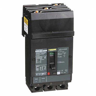 Molded Case Circuit Breaker 600V 100A MPN:HJA36100