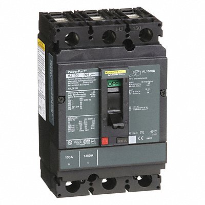 Molded Case Circuit Breaker 600V 100A MPN:HJL36100