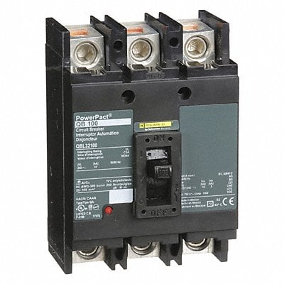 Molded Case Circuit Breaker 240V 100A MPN:QBL32100