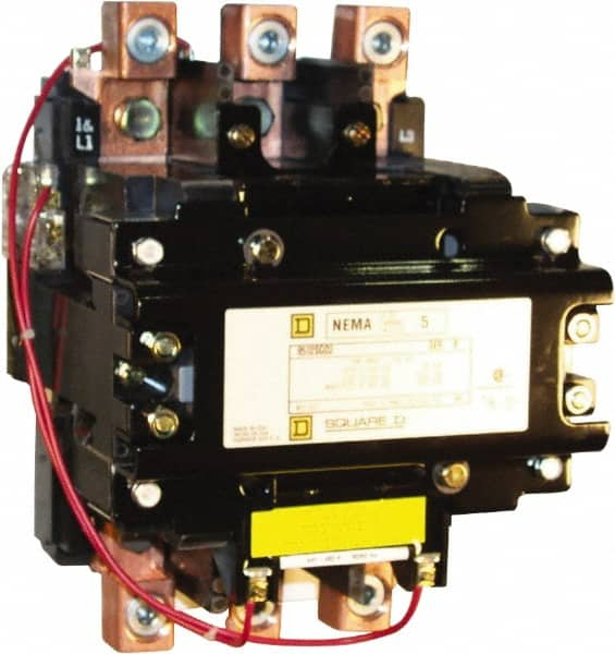 3 Pole, 380 Coil VAC at 50 Hz, 270 Amp NEMA Contactor MPN:8502SGO2V05