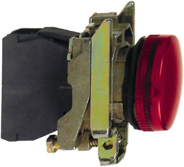 24 VAC/VDC Red Lens LED Indicating Light MPN:XB4BVB4