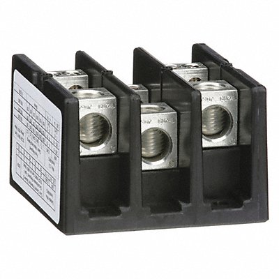 Power Distr Block Al/Cu 600V AC/DC MPN:9080LBA362104