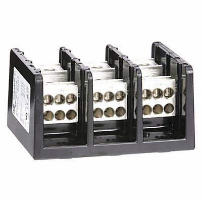 Power Distr Block Al/Cu 600V AC/DC MPN:9080LBA363106