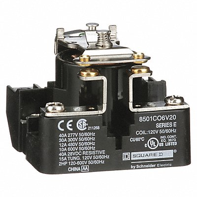 Power Relay 208VAC Coil Copper MPN:8501CO6V08