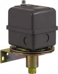 1 NEMA Rated, DPST, 16.5 inHg to 25 inHg, Vacuum Switch Pressure and Level Switch MPN:9016GVG1J10F