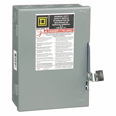 Safety Switch 240VAC 3PST 30 Amps AC MPN:D321N