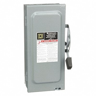 Safety Switch 240VAC 3PST 60 Amps AC MPN:D322N