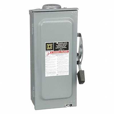 Safety Switch 240VAC 3PST 60 Amps AC MPN:D322NRB