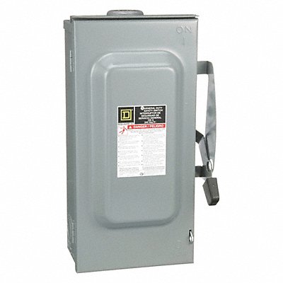 Safety Switch 240VAC 3PST 100 Amps AC MPN:DU323RB