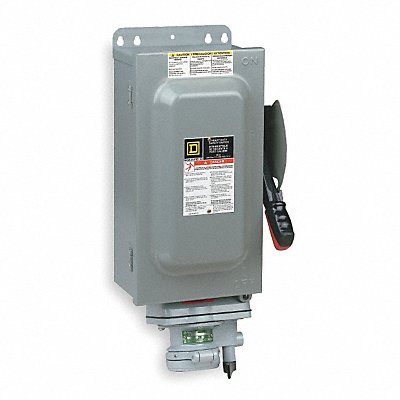 Safety Switch 600VAC 3PST 100 Amps AC MPN:H363WC