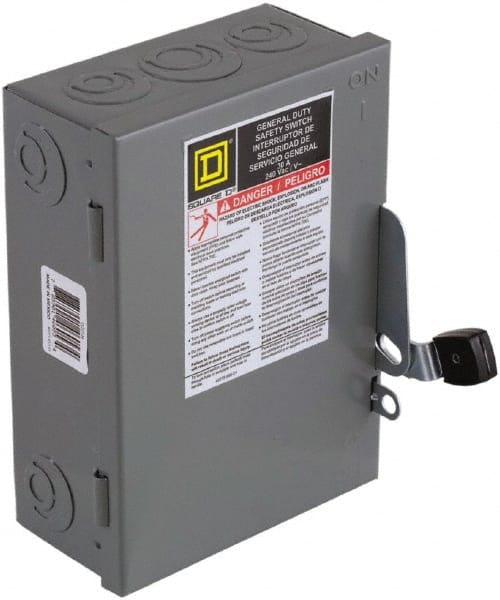 Safety Switch: NEMA 1, 30 Amp, 240V MPN:DU321