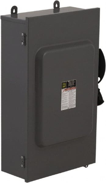 Safety Switch: NEMA 12 & 3R, 200 Amp, 600VAC/VDC, Fused MPN:H364NAWK