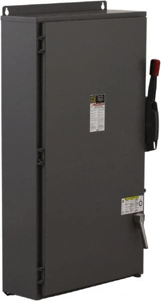 Safety Switch: NEMA 12 & 3R, 600 Amp, 600VAC/VDC, Fused MPN:H366NAWK