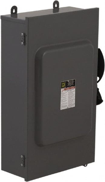 Safety Switch: NEMA 12 & 3R, 200 Amp, 600VAC/VDC, Fused MPN:H464AWK