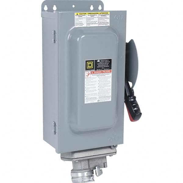Safety Switch: NEMA 1, 30 Amp, 600VAC MPN:HU361WC