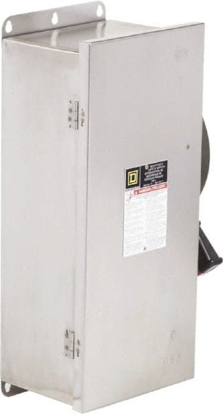 Safety Switch: NEMA 12, 3, 3R, 4 & 4X, 100 Amp, 600VAC/VDC MPN:HU363DSEI