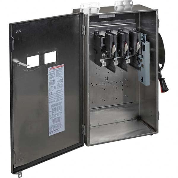 Safety Switch: NEMA 12, 3, 3R, 4 & 4X, 200 Amp, 600VAC/VDC MPN:HU364DSVWEI