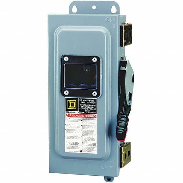 Safety Switch: NEMA 12 & 3R, 30 Amp, 600VAC MPN:HU661AWKVW