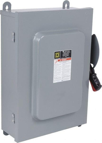 Safety Switch: NEMA 12 & 3R, 60 Amp, 600VAC MPN:HU662AWK