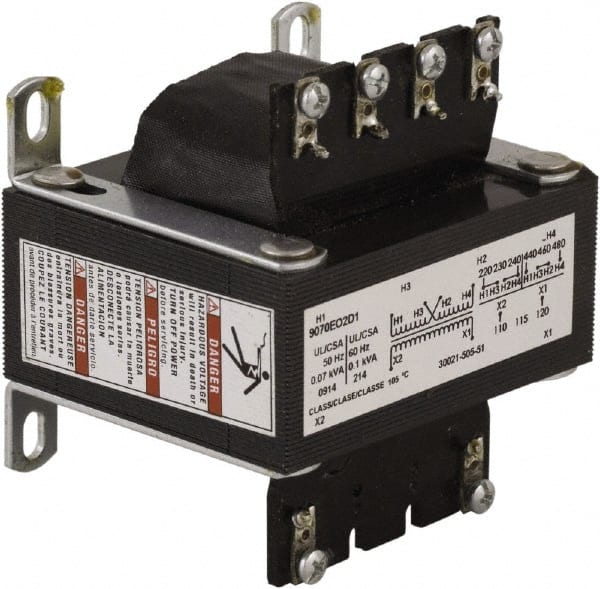 1 Phase, 300 VA, Control Transformer MPN:9070EO4D1