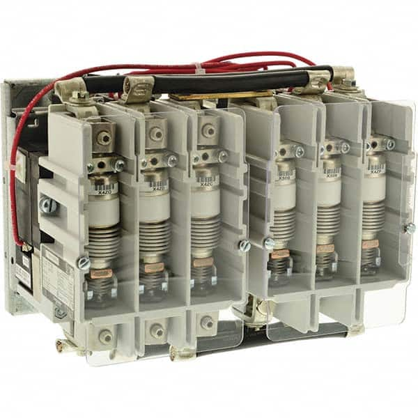 3 Pole, NEMA Size 4, 110 Coil VAC At 60 Hz and 120 Coil VAC At 50 Hz, Nonreversing Vacuum Contactor MPN:8702WFO3V02