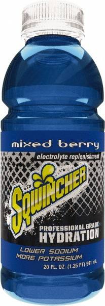 Activity Drink: 20 oz, Bottle, Mixed Berry, Ready-to-Drink: Yields 20 oz MPN:159030530