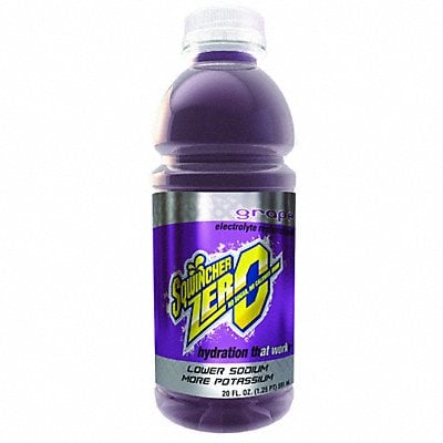 D7436 Sugar Free Sports Drink 20 oz Grape PK24 MPN:159030803