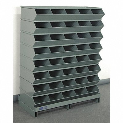 J4629 Sectional Bin Unit 40 Gray 46-1/2 in H MPN:3-240SSPB