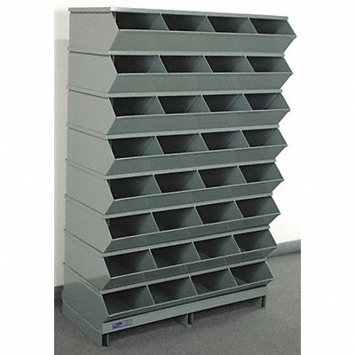 J4635 Sectional Bin Unit 32 Gray 57-3/4 in H MPN:3-332SSPB