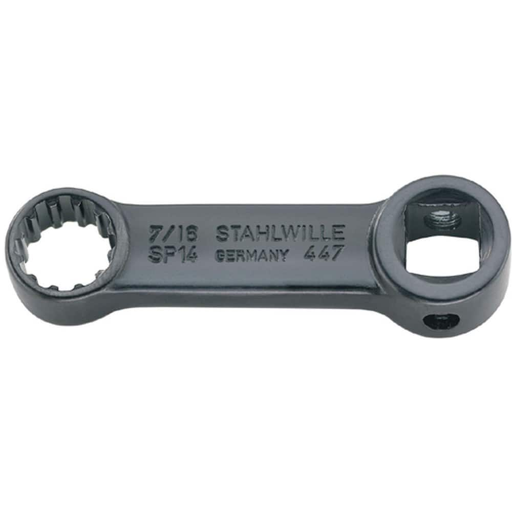 Box Wrenches, Wrench Type: Flat Ring Box End Wrench , Size (Decimal Inch): 7/32 , Double/Single End: Single , Wrench Shape: Straight , Material: Steel  MPN:02480014