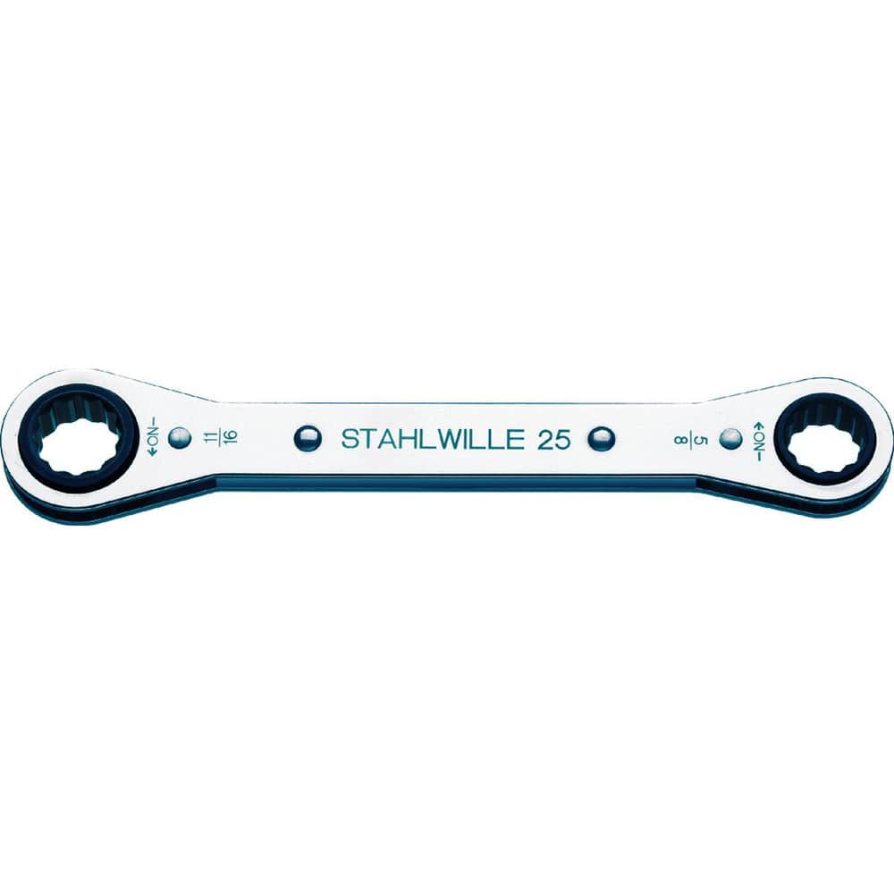 Box Wrenches, Wrench Type: Flat Ring Box End Wrench , Size (Decimal Inch): 1/4 x 5/16 , Double/Single End: Double , Wrench Shape: Straight  MPN:41561620